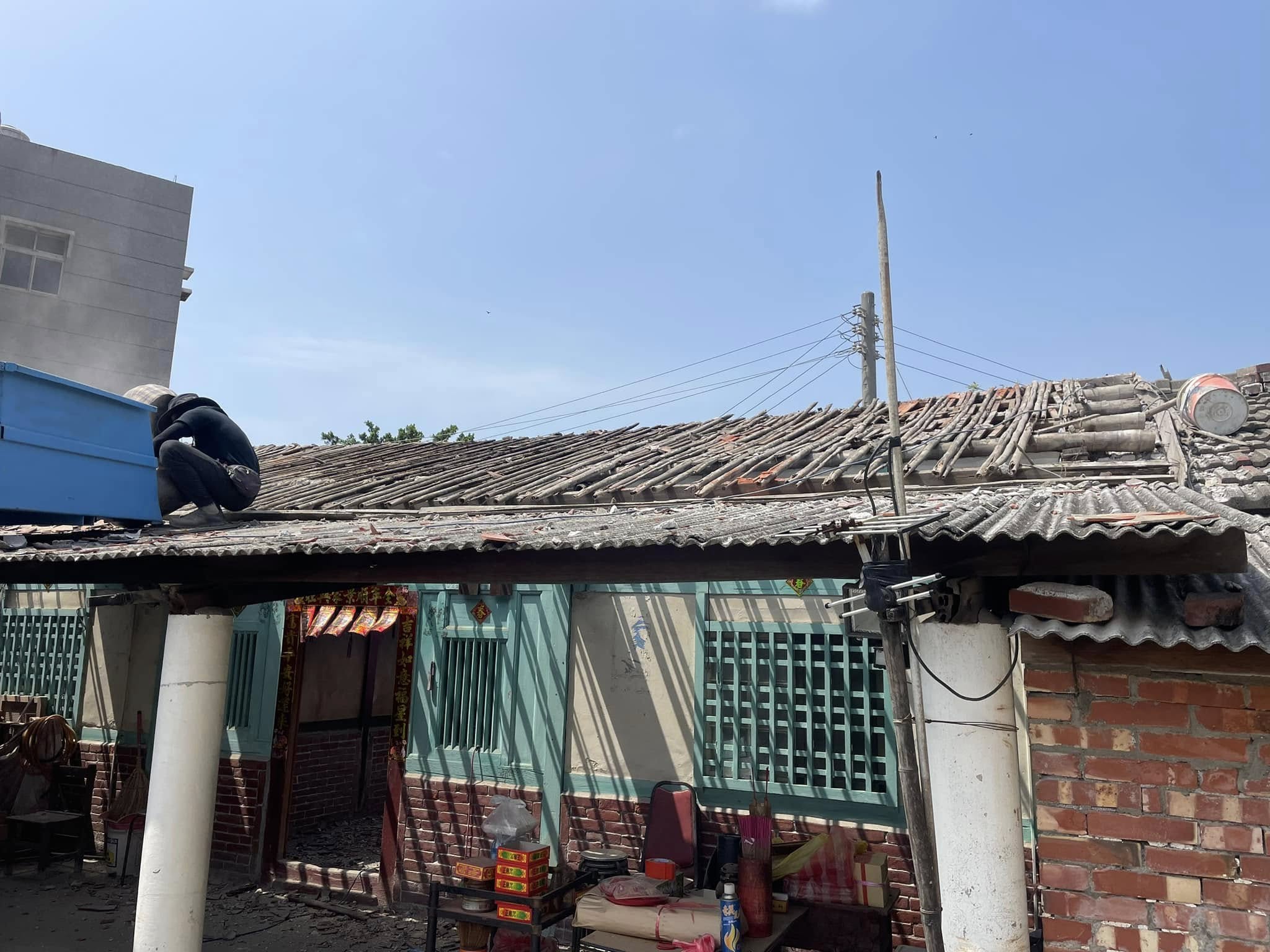 雲林口湖老屋翻新水泥瓦翻修