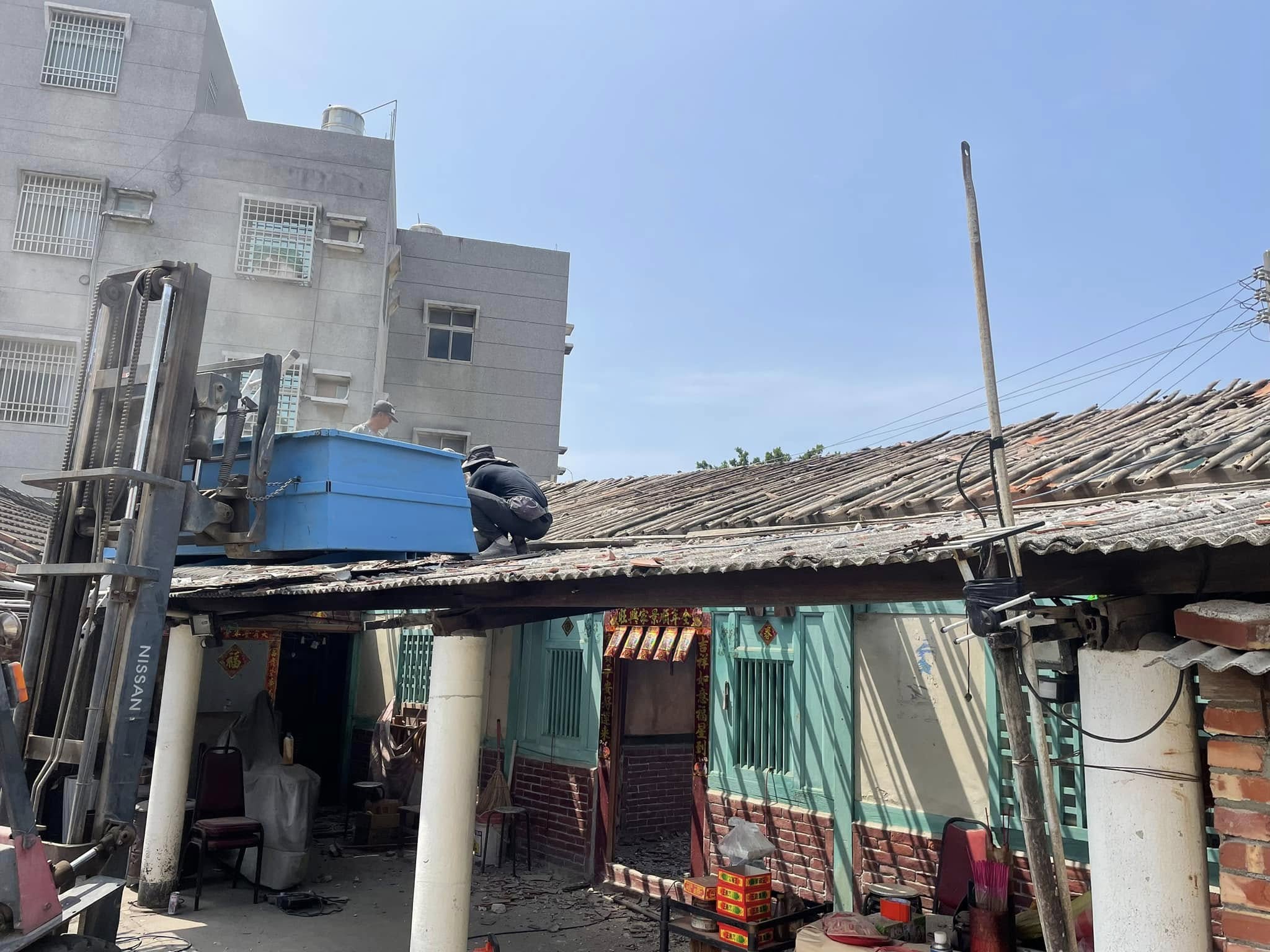 雲林口湖老屋翻新水泥瓦翻修