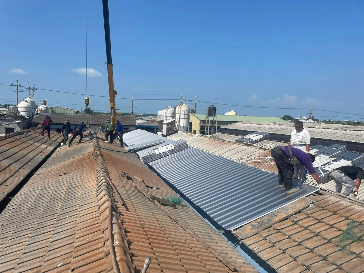 彰化水泥瓦翻修